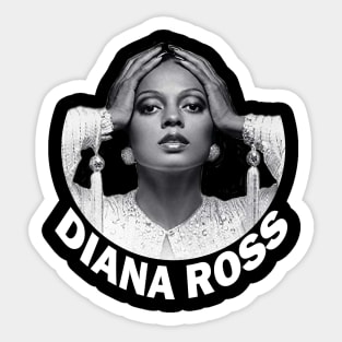 Diana Ross Fans Art Sticker